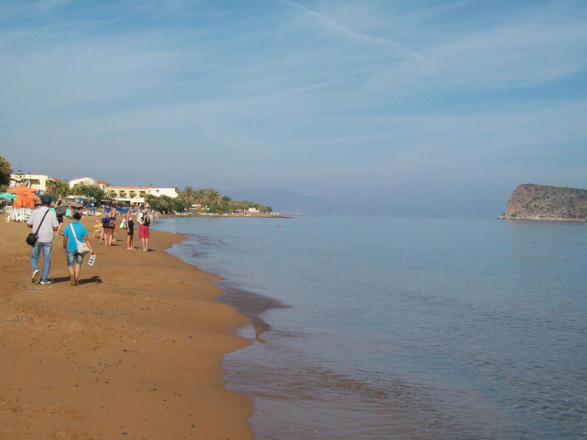 Kato Stalos Beach Stalós Exterior foto