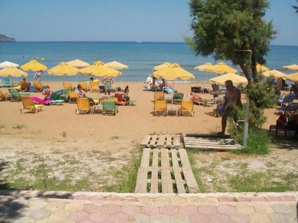 Kato Stalos Beach Stalós Exterior foto